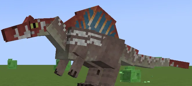 JP3 Spinosaurus (Fossils and Archeology), Текстуры, Minecraft