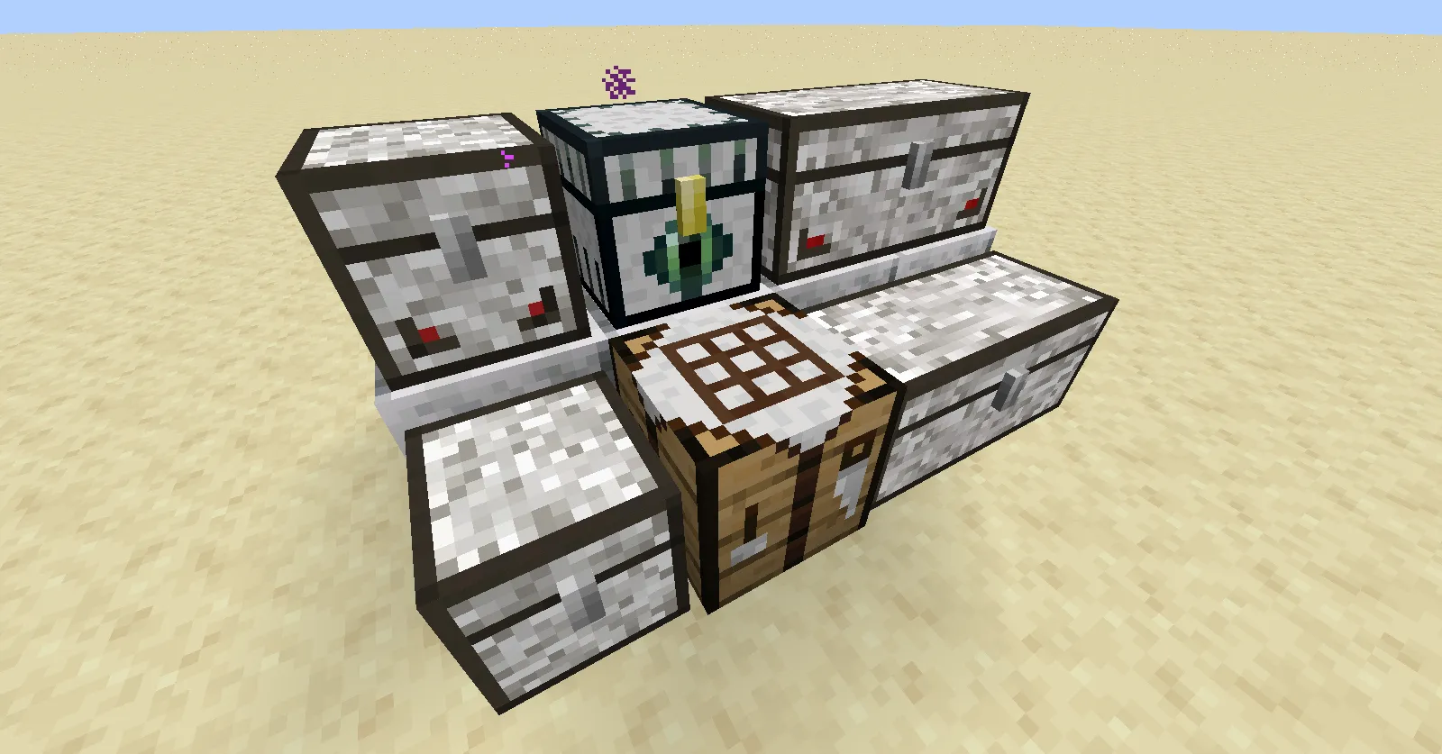 Sn0w's 3D Resource Pack — скриншот 1 (Текстуры, Minecraft)