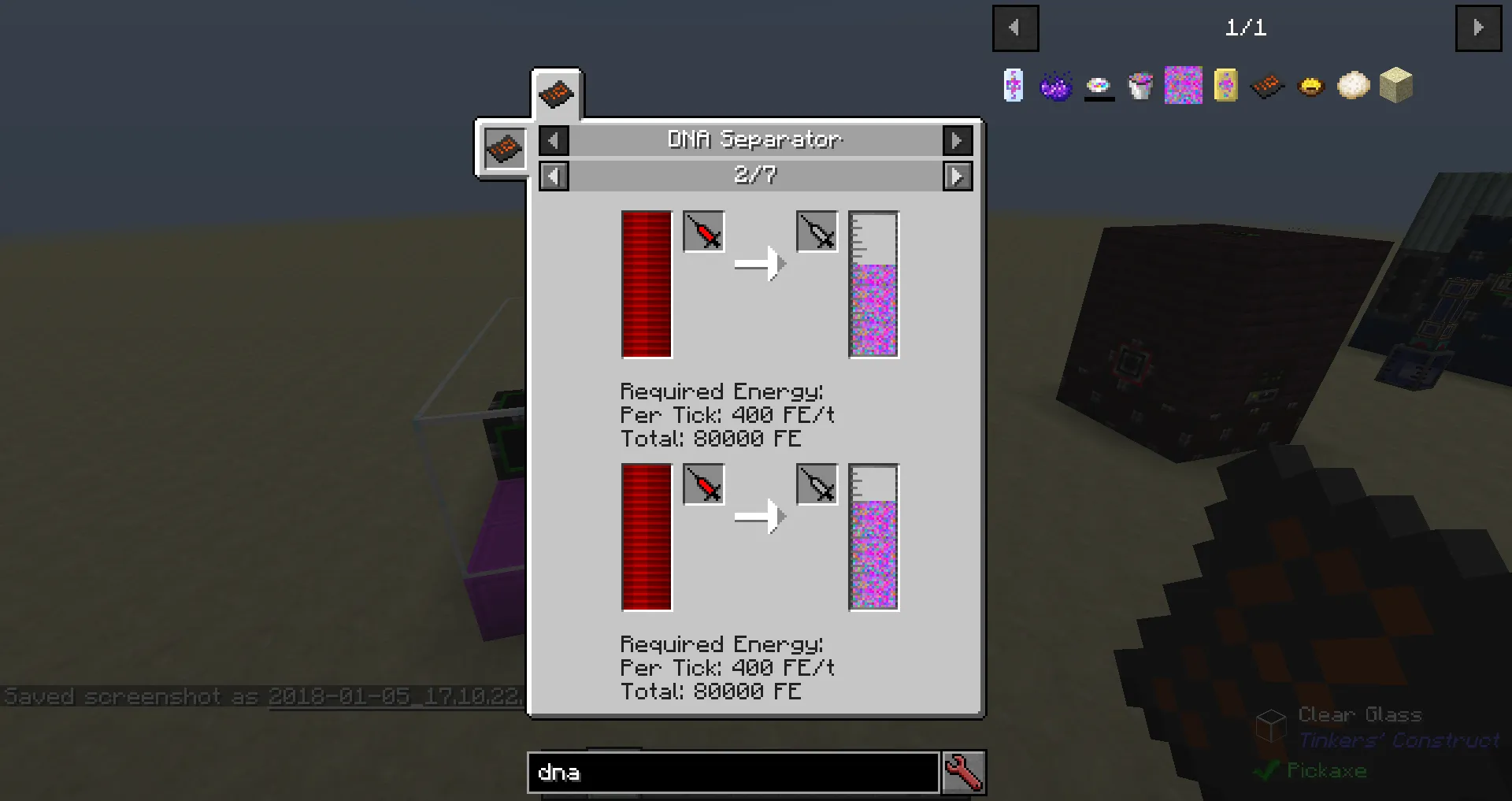 DNS' MM Machines - DNA Seperator, Кастомизации, Minecraft