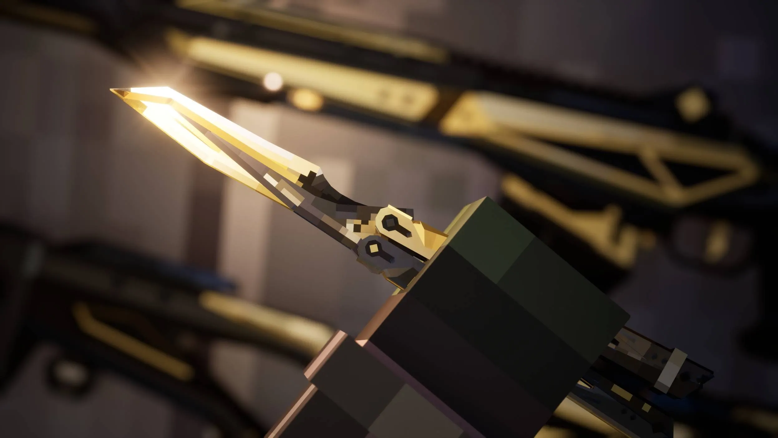 [TACZ] DeltaForce Melee Pack, Моды, Minecraft