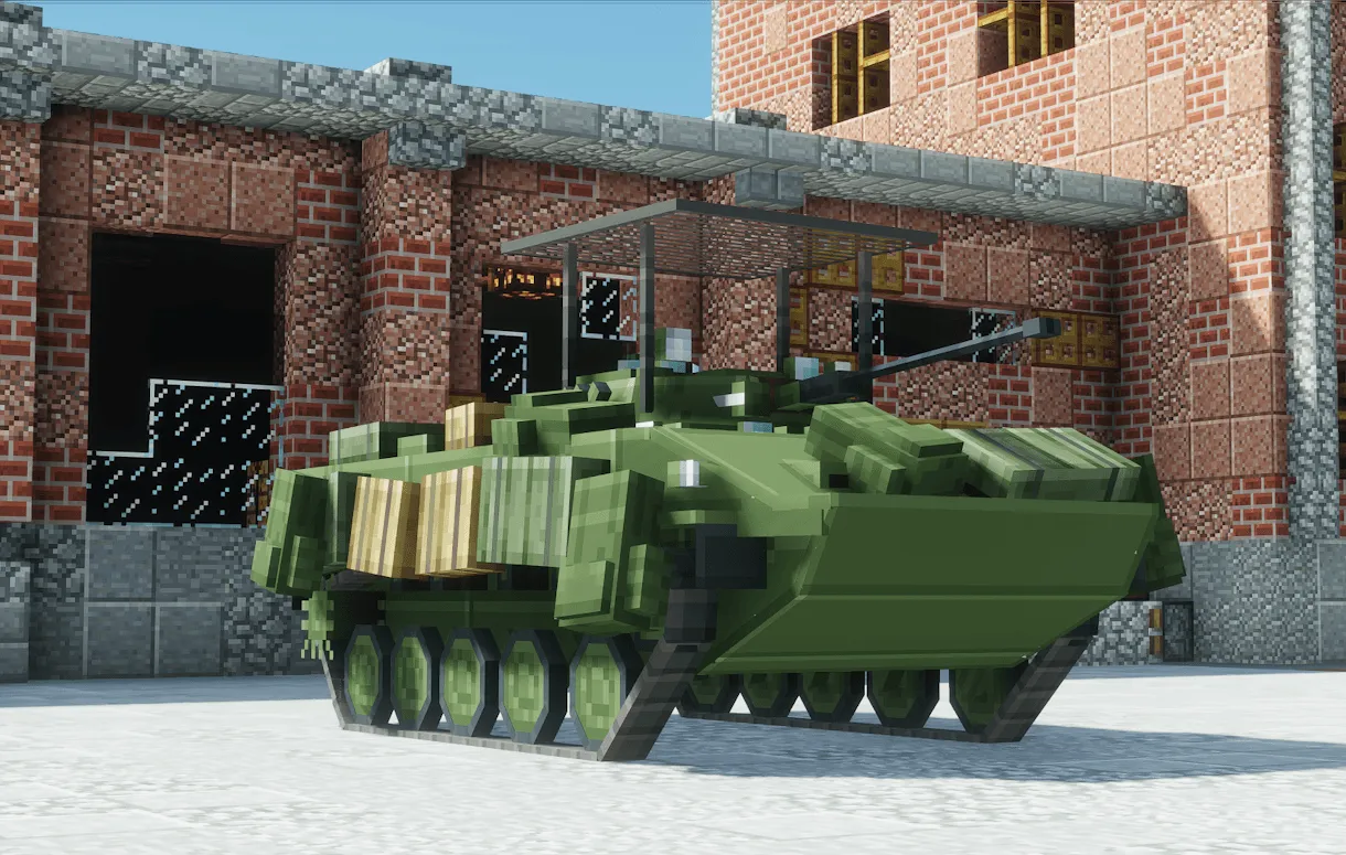 [IV/MTS] Q.M.P [Qawsed Military pack] — скриншот 9 (Моды, Minecraft)