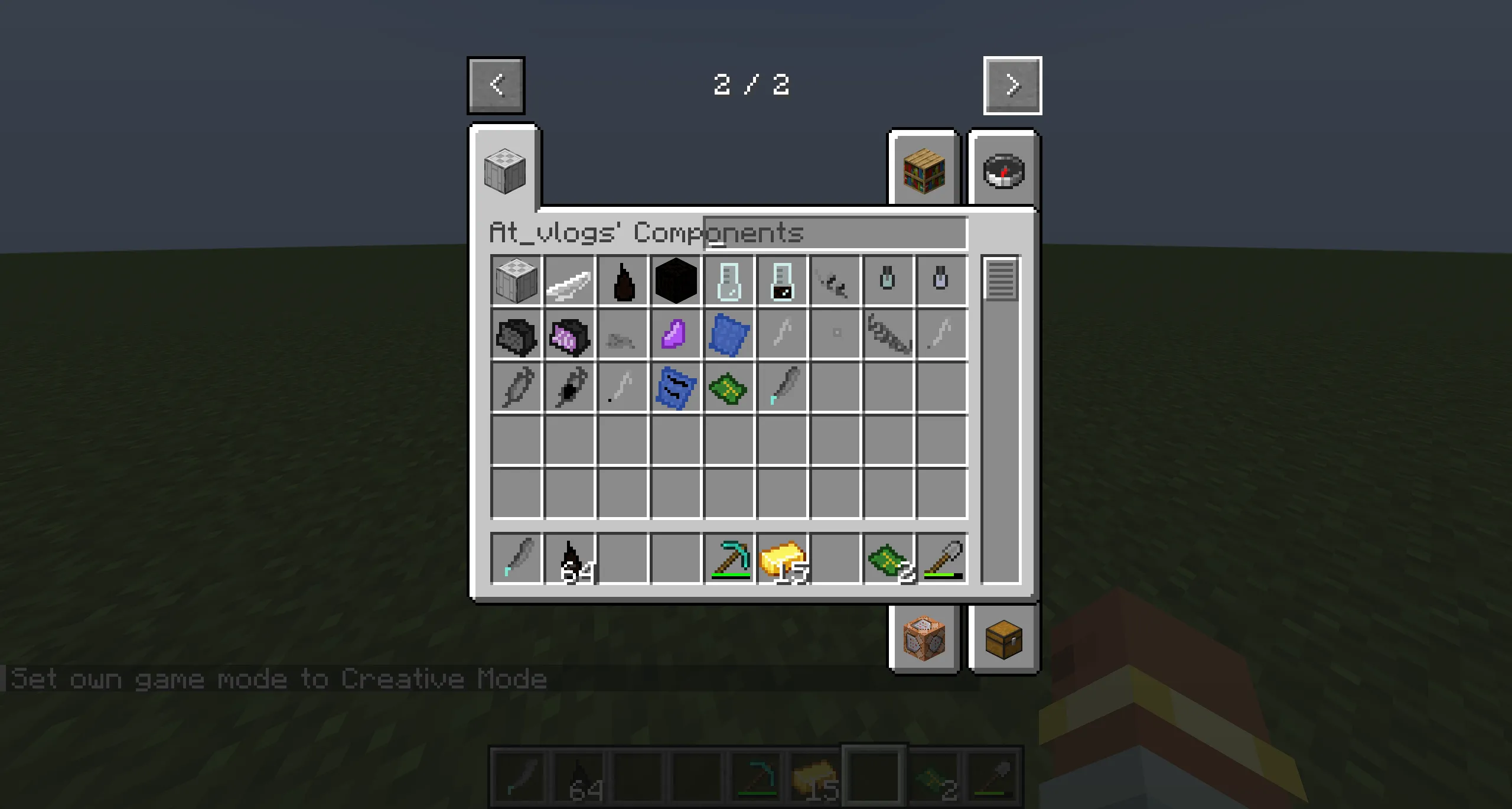 At_vlogs' Components, Моды, Minecraft