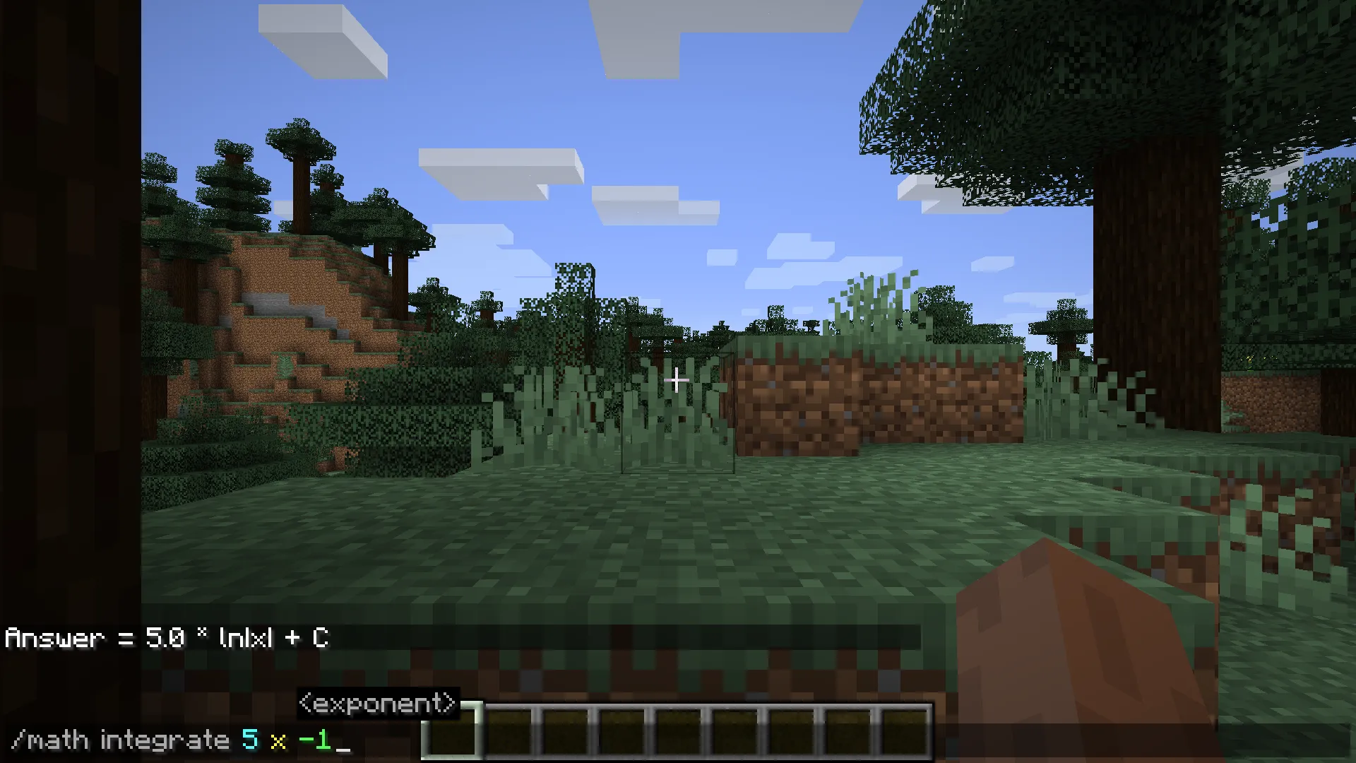 /math — скриншот 1 (Моды, Minecraft)