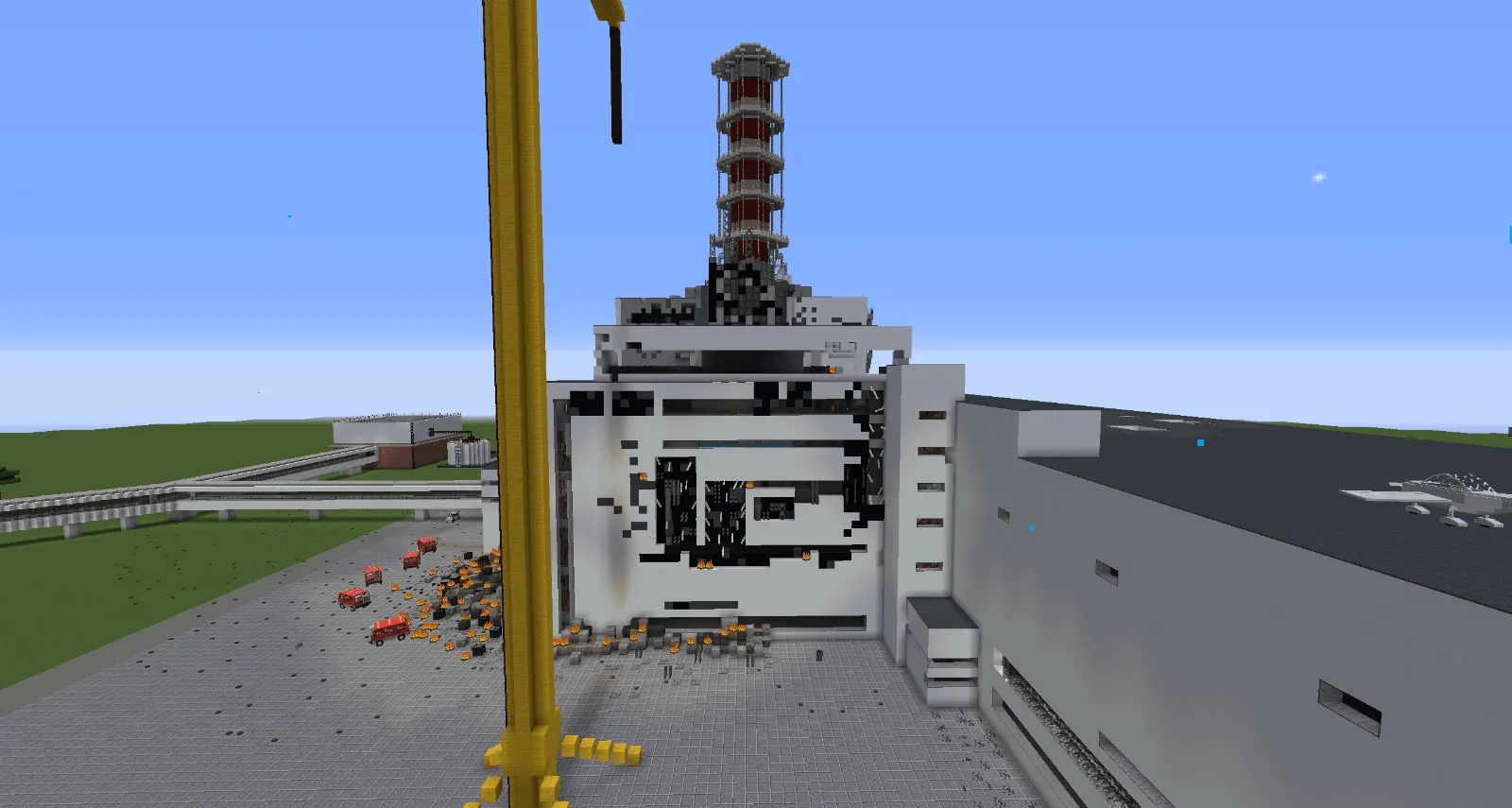 Chernobyl 1986 NOTD — скриншот 15 (Карты, Minecraft)