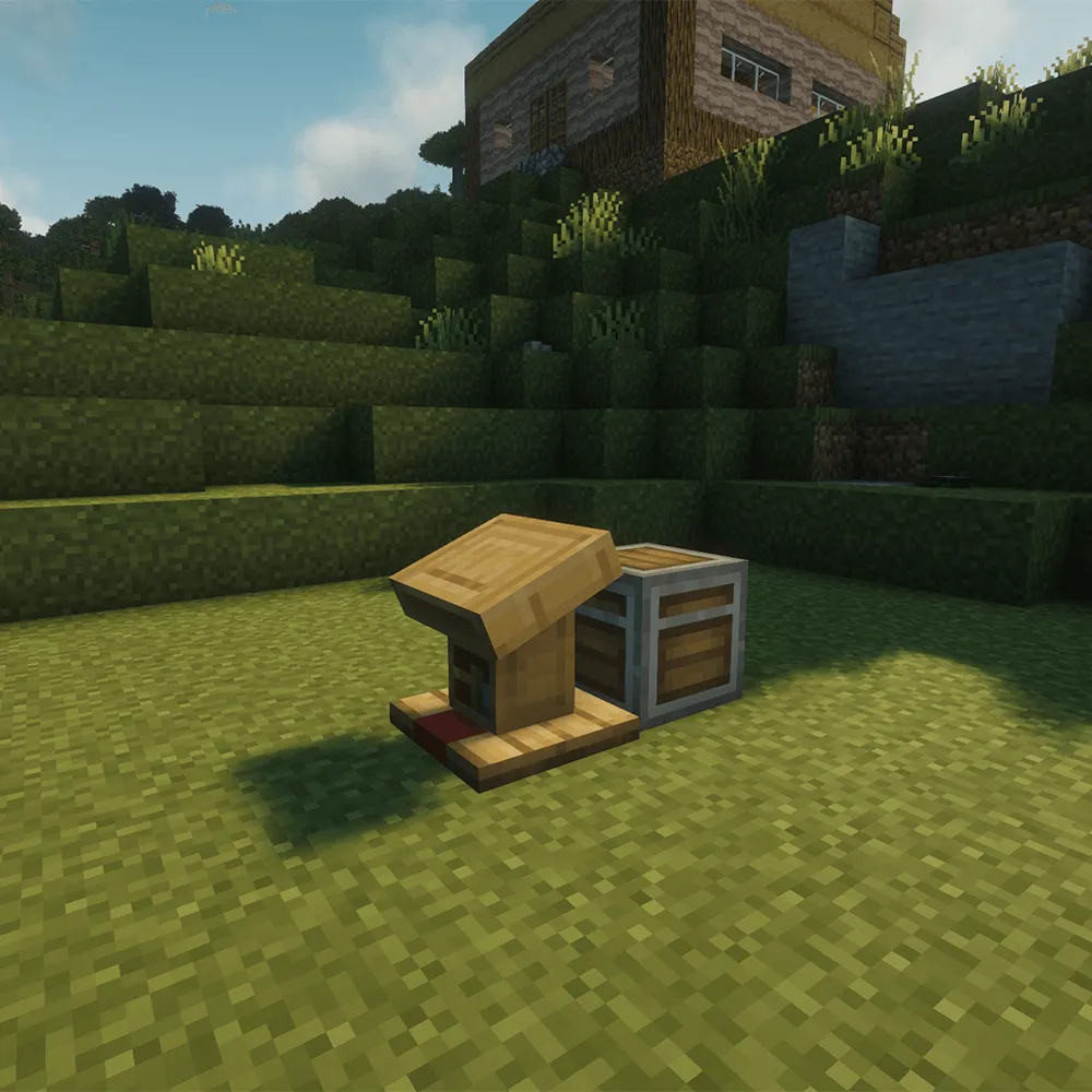 Settlements Fabric — скриншот 1 (Моды, Minecraft)