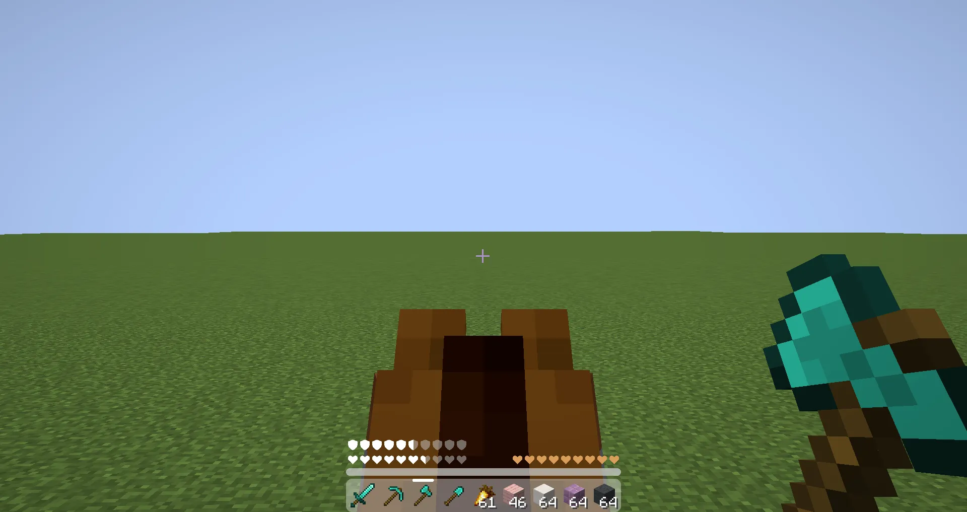 Modern Glass Hotbar — скриншот 7 (Текстуры, Minecraft)
