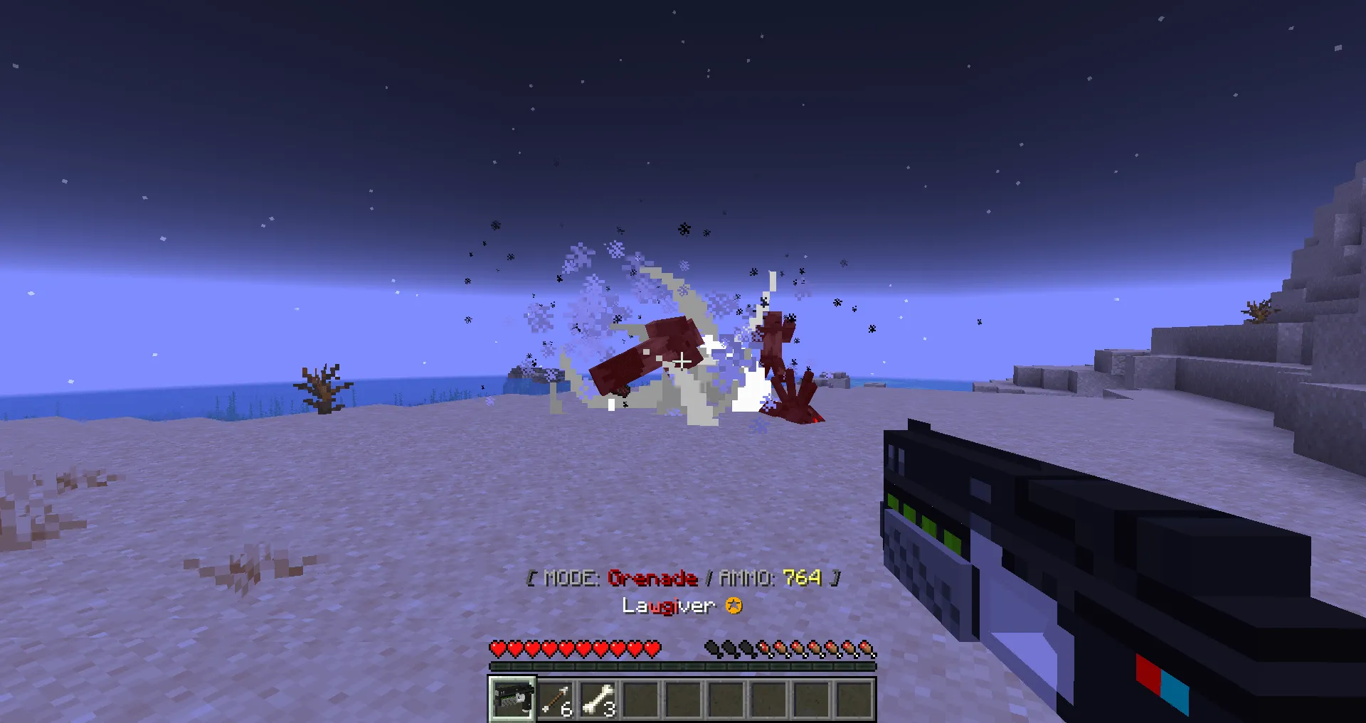 Judge Dredd Lawgiver, Дата-паки, Minecraft