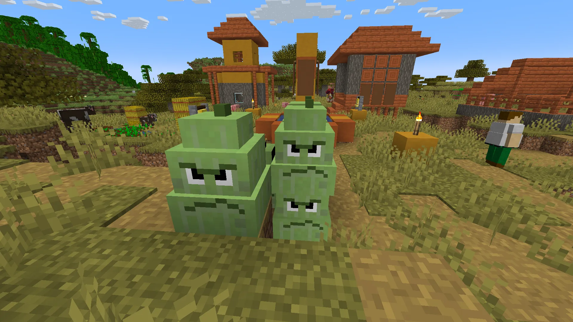 ArgentCombine's PVZ Squash Melon — скриншот 1 (Текстуры, Minecraft)