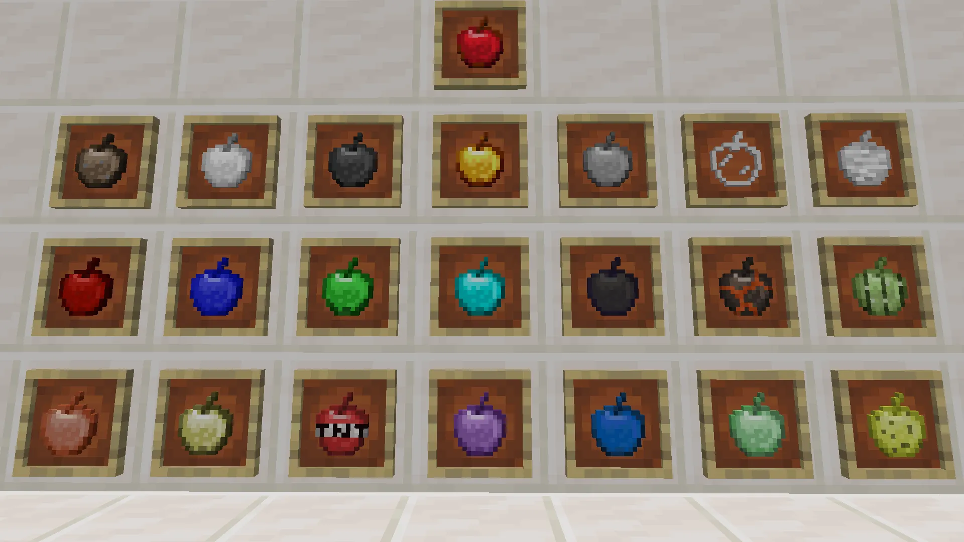Crazy Apples, Моды, Minecraft