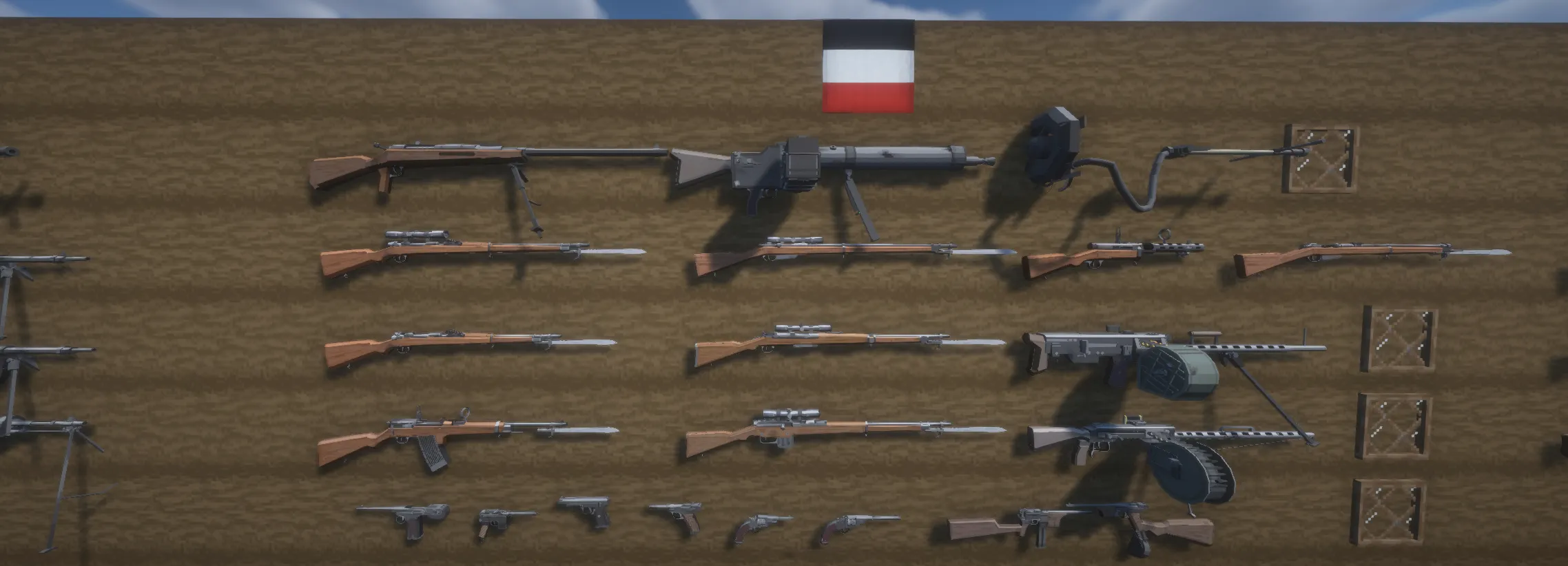 [TACZ Expansion] Lavender-WWI Beneath the Wire, Кастомизации, Minecraft