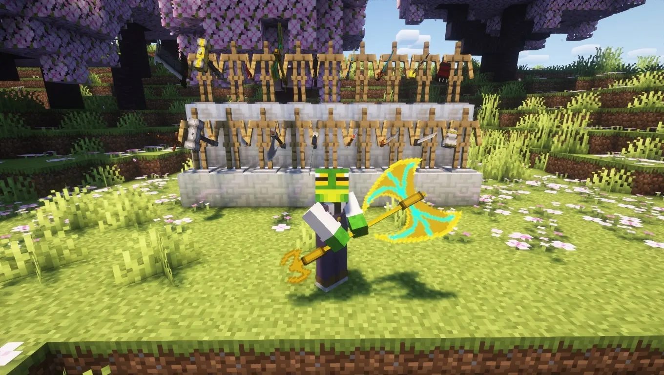 Arcanosphere Weapons — скриншот 4 (Моды, Minecraft)