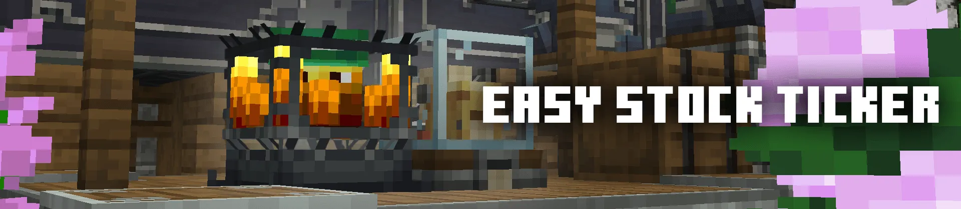 Create: Easy Stock Ticker, Моды, Minecraft