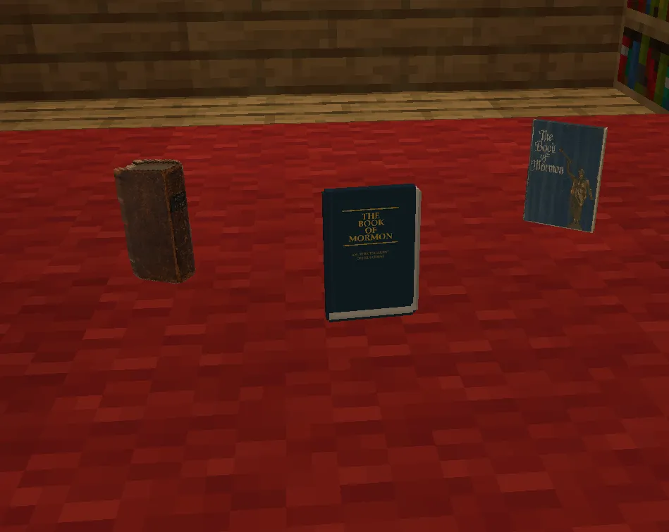 Book of Mormon, Моды, Minecraft