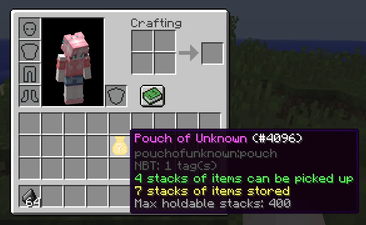 Infernal's Pouch of Unknown — скриншот 1 (Моды, Minecraft)