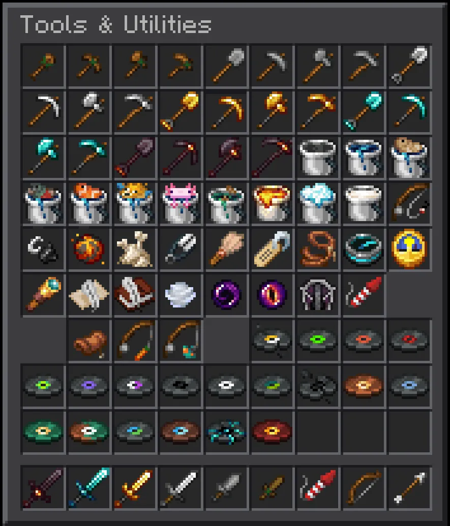 Embers: Rich & Timeless Overhauls Collection, Текстуры, Minecraft