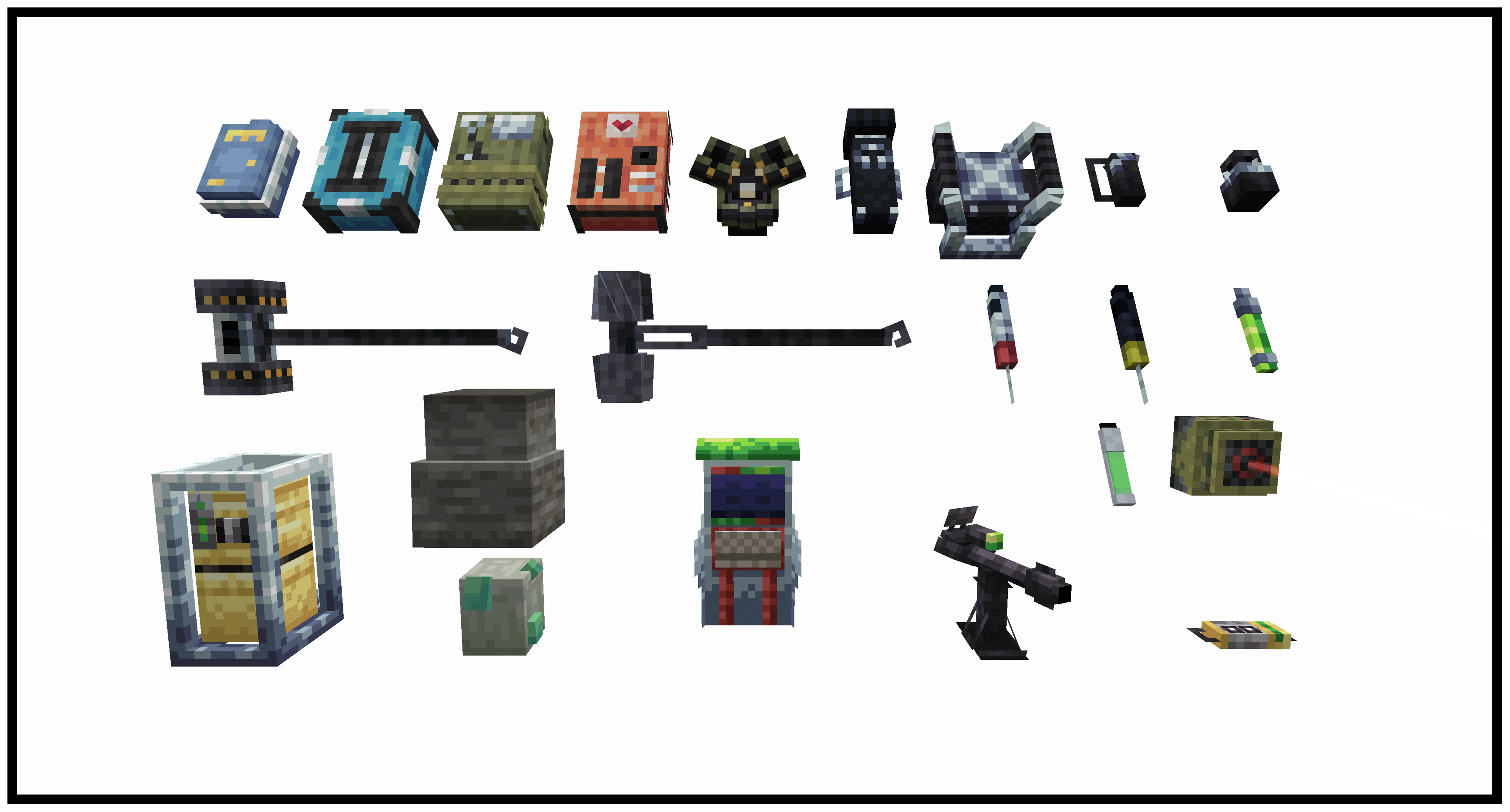 GTFO Craft: Protocol, Моды, Minecraft