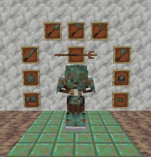 Ancient Copper Gear — скриншот 5 (Текстуры, Minecraft)