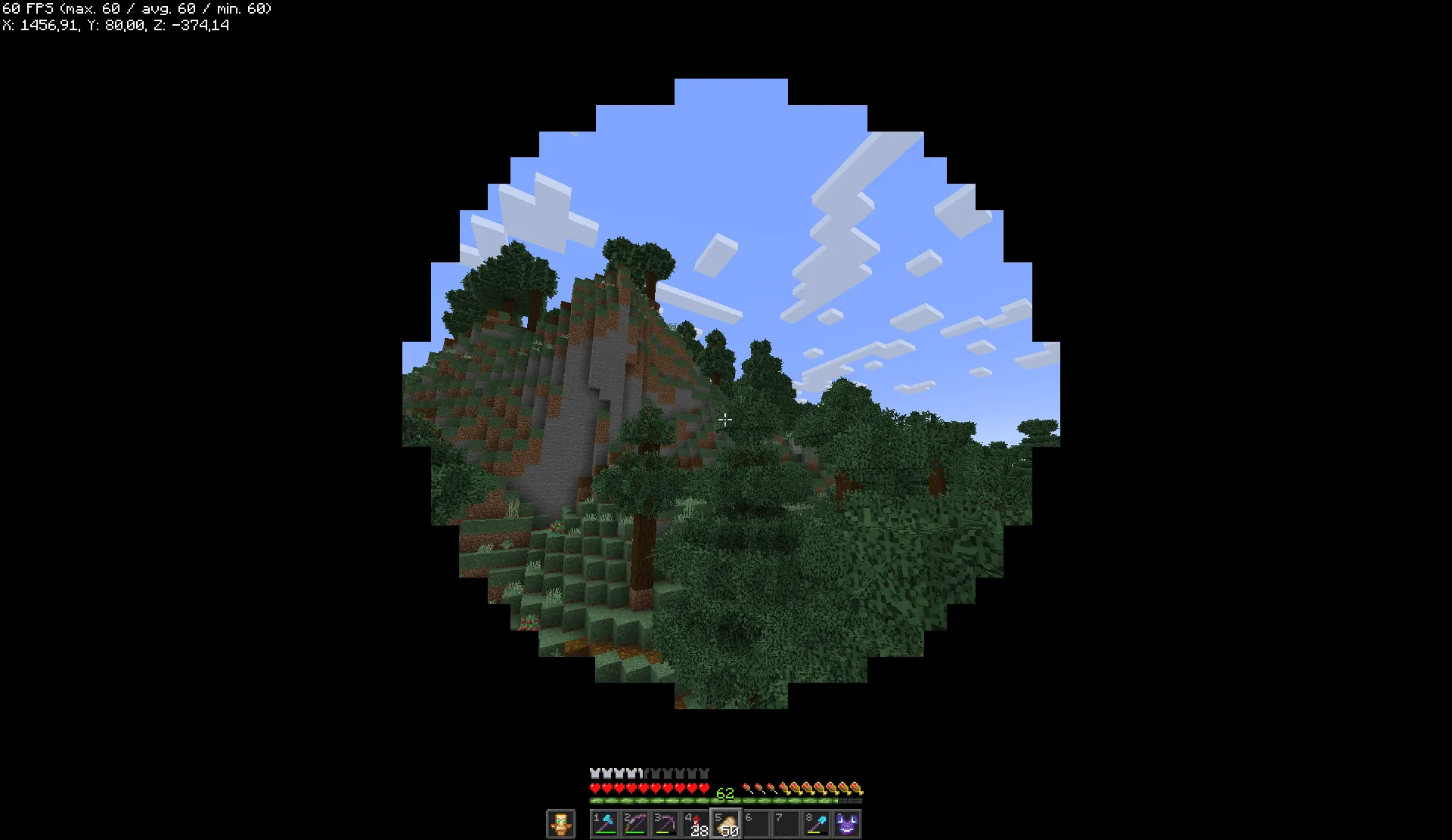 Circle Overlay, Текстуры, Minecraft