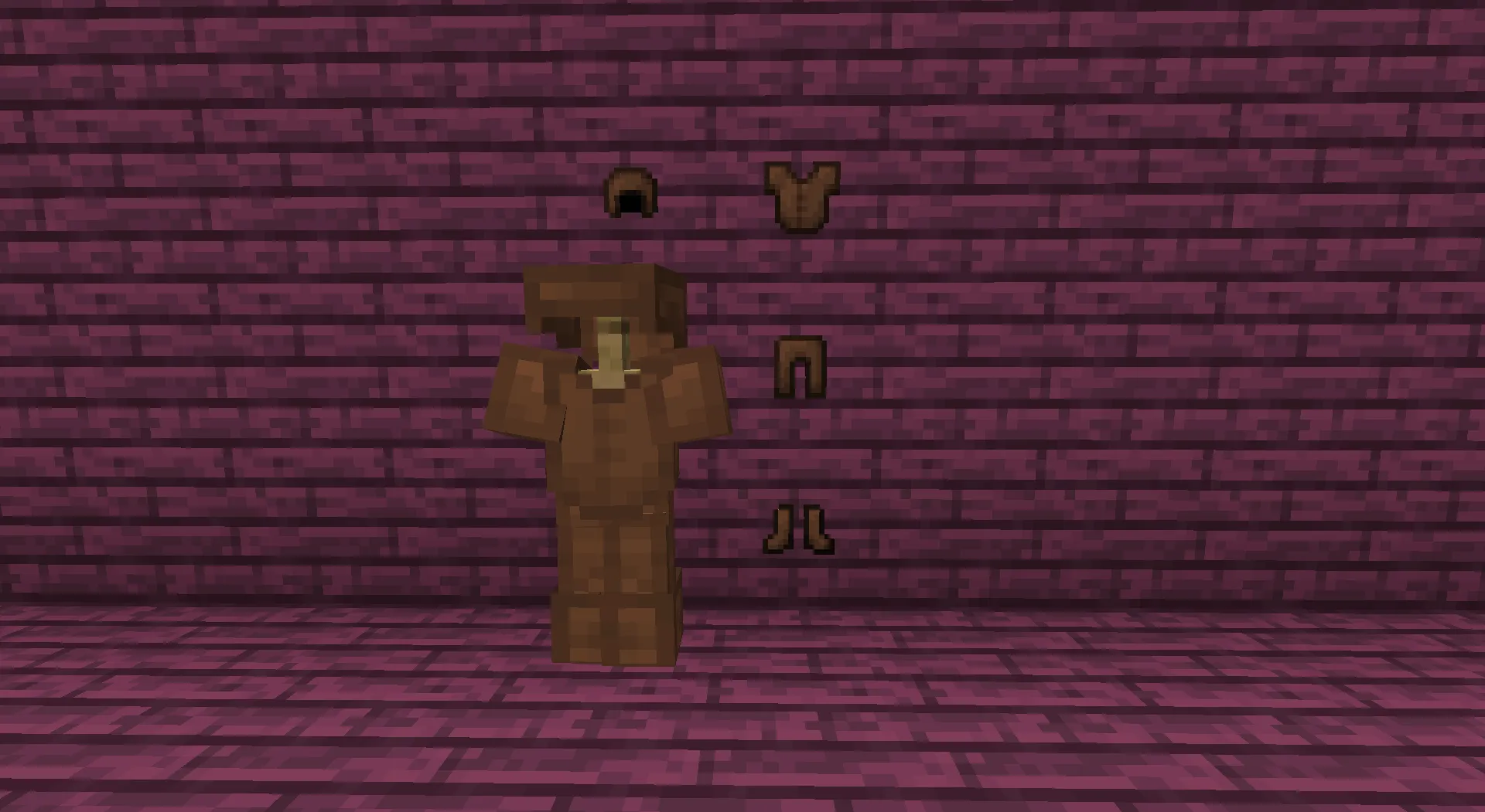 No More Leather Overlay — скриншот 1 (Текстуры, Minecraft)