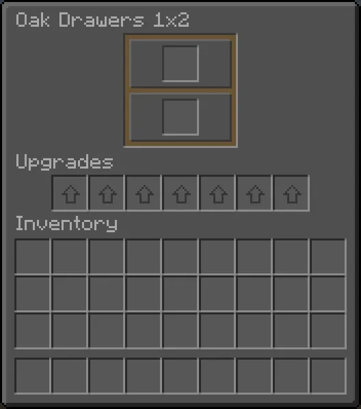 Storage Drawers Darkmode, Текстуры, Minecraft