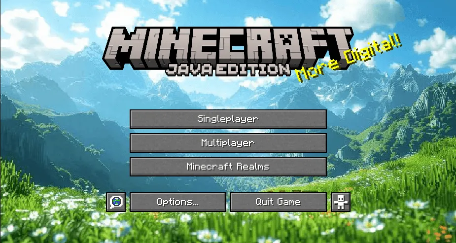 Landscape GUI — скриншот 1 (Текстуры, Minecraft)