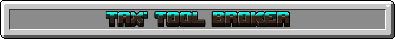 Tax' Tool Broker — скриншот 5 (Текстуры, Minecraft)