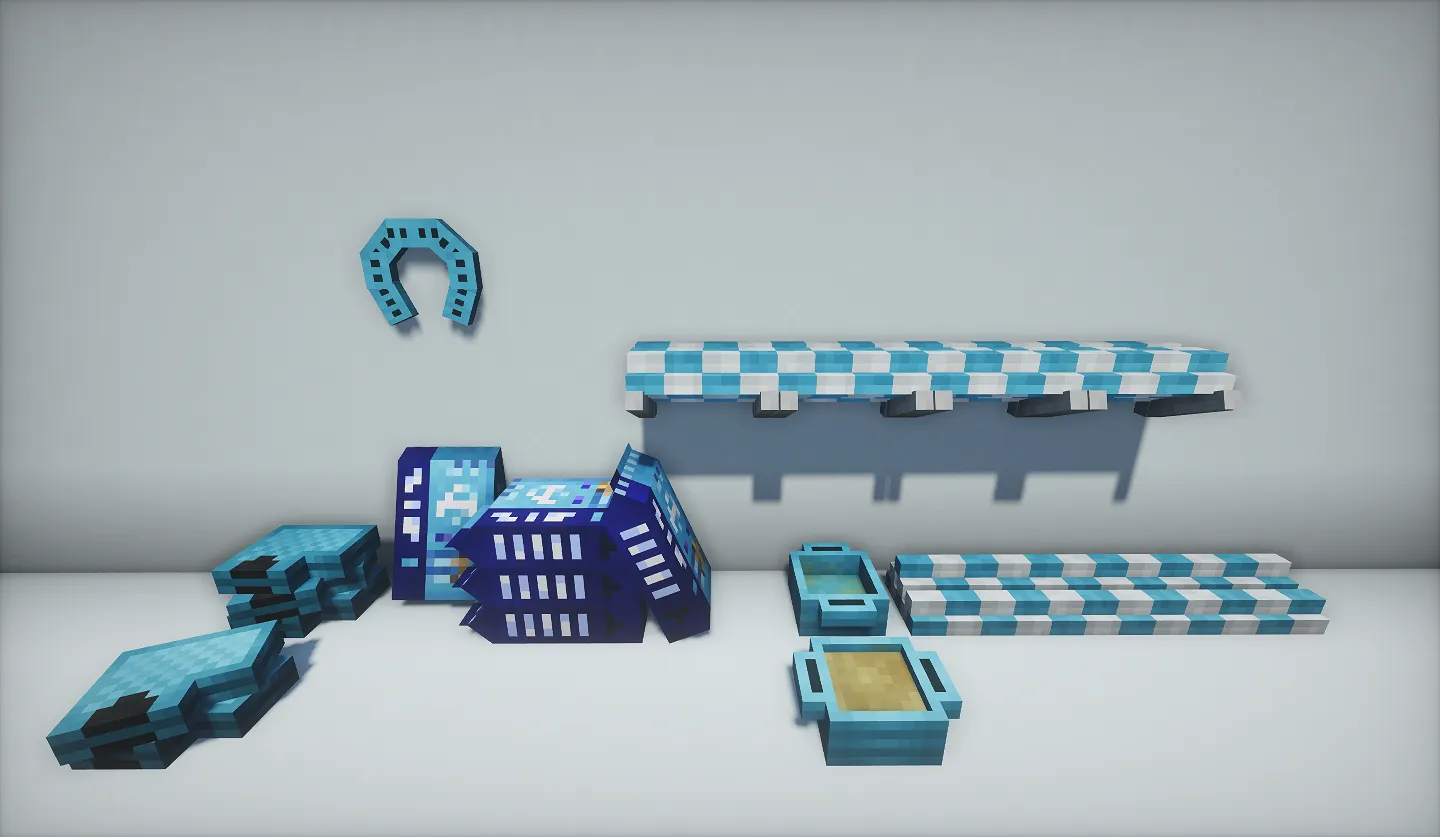 Scarlet Springs Equestrian Decor (SSED) — скриншот 8 (Моды, Minecraft)