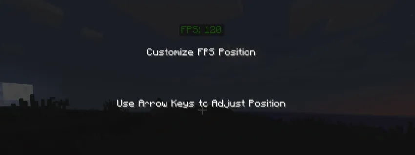 Custom FPS Display, Моды, Minecraft