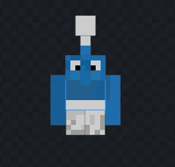 Smurf Golem, Текстуры, Minecraft
