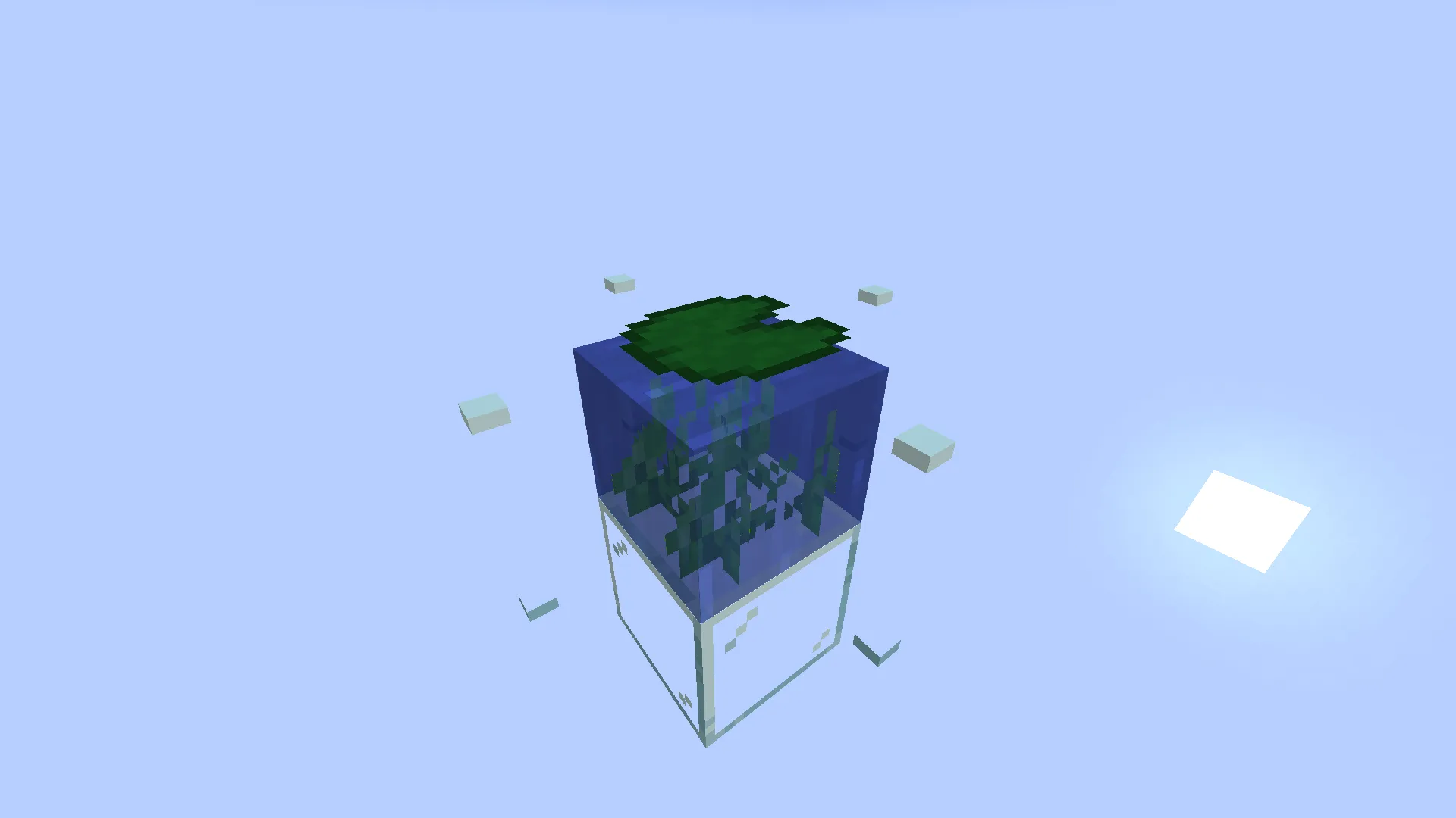 Fishing Block, Модпаки, Minecraft