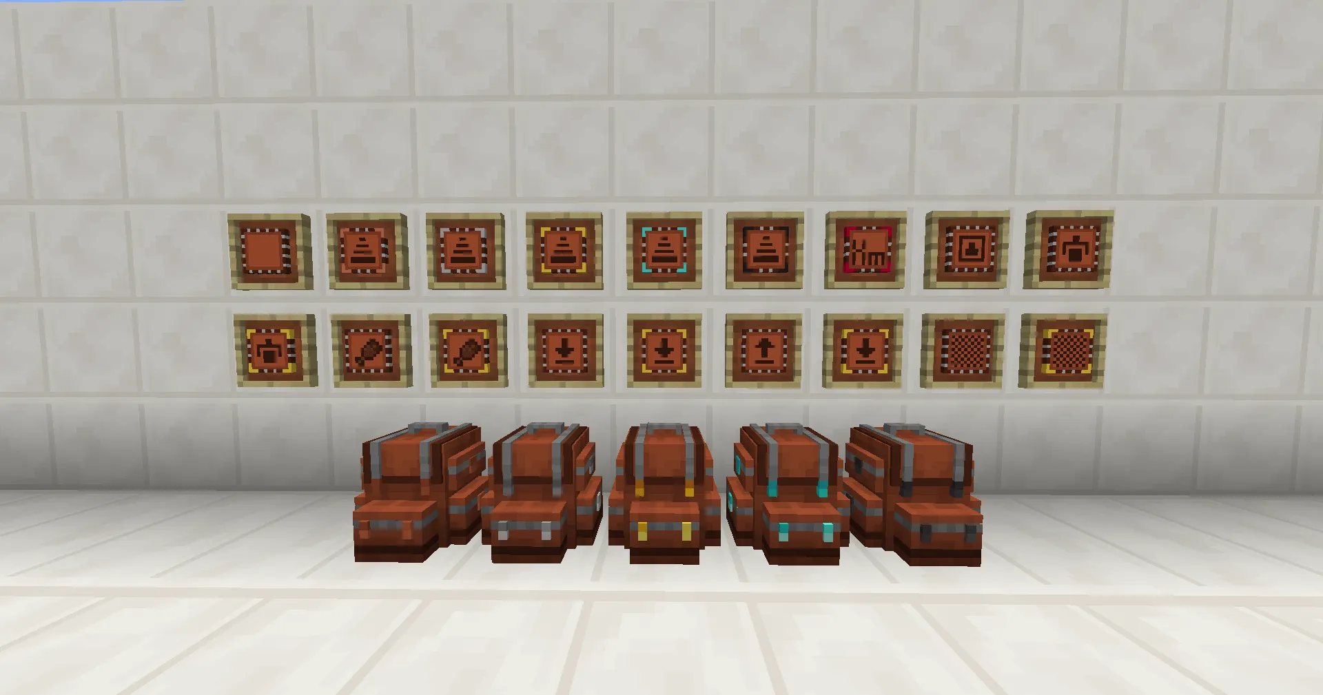 Retro Sophisticated Backpacks — скриншот 1 (Моды, Minecraft)