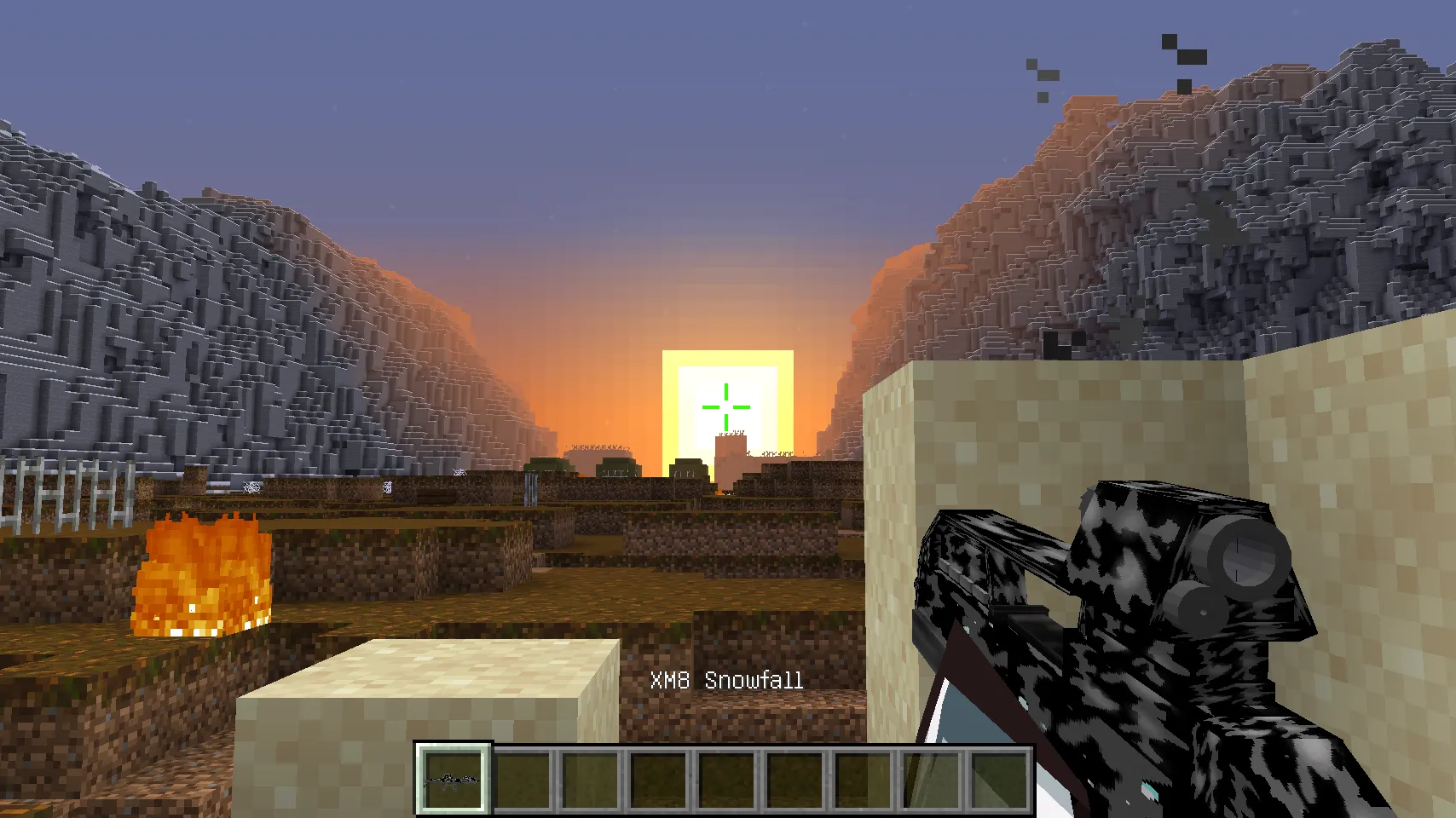 A.V.A - Alliance of Valiant Arms Guns, Моды, Minecraft