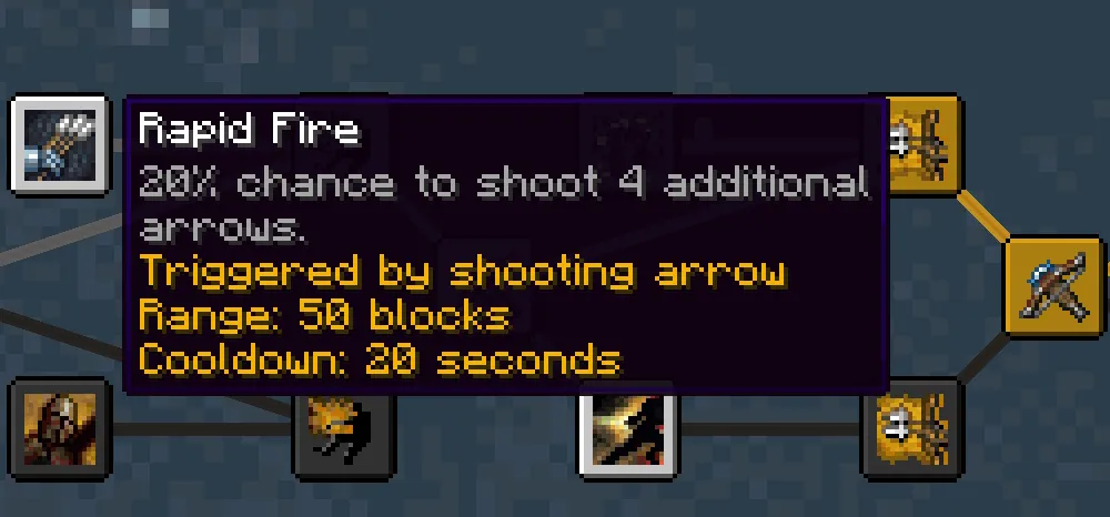 More RPG Classes - Skill Tree, Моды, Minecraft