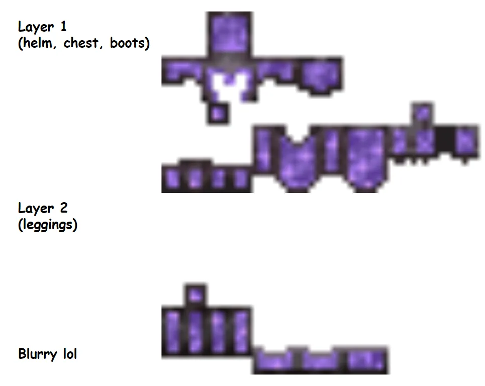 Netherite Amethyst Gear, Моды, Minecraft