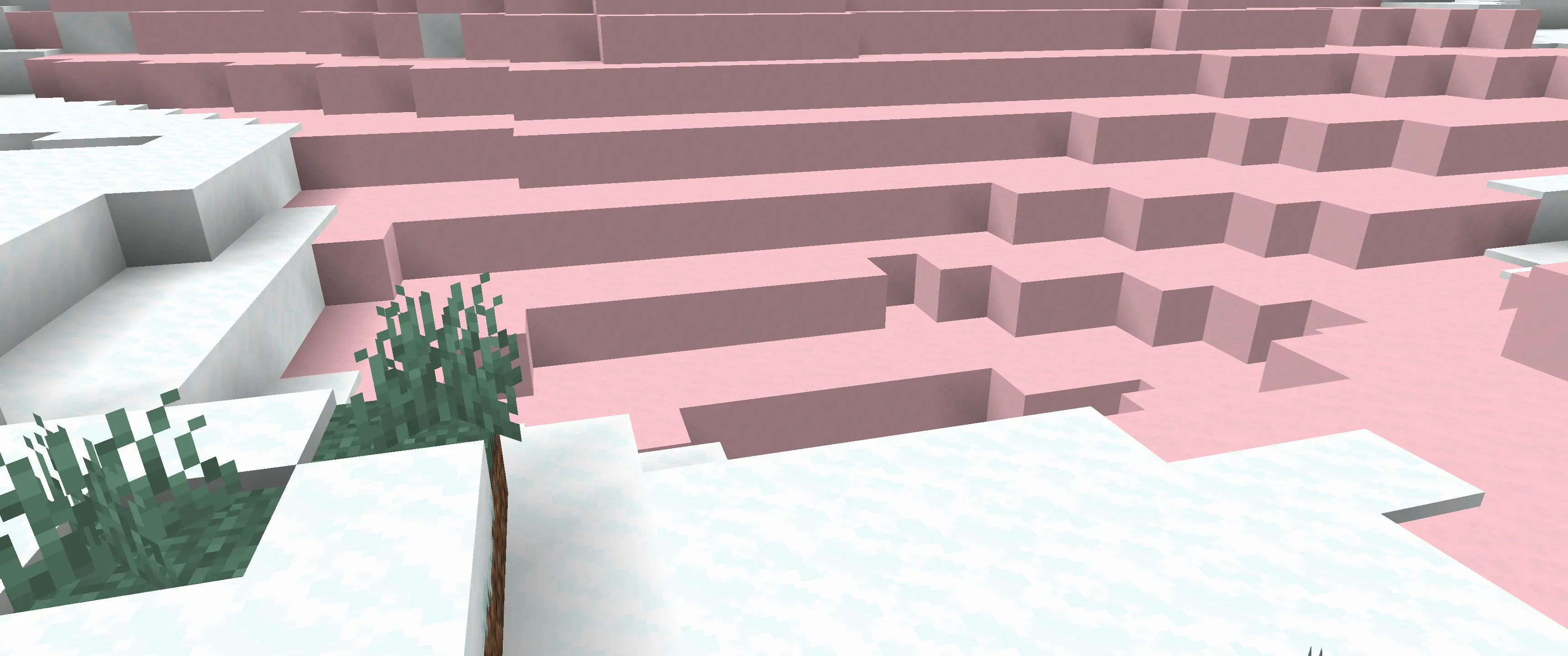 Obvious Powder Snow — скриншот 1 (Текстуры, Minecraft)