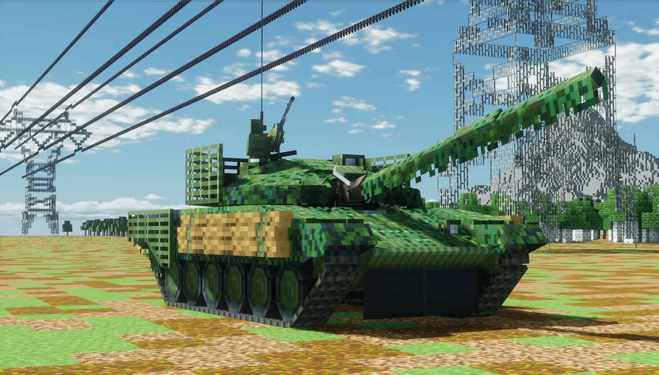 [IV/MTS] Q.M.P [Qawsed Military pack] — скриншот 7 (Моды, Minecraft)