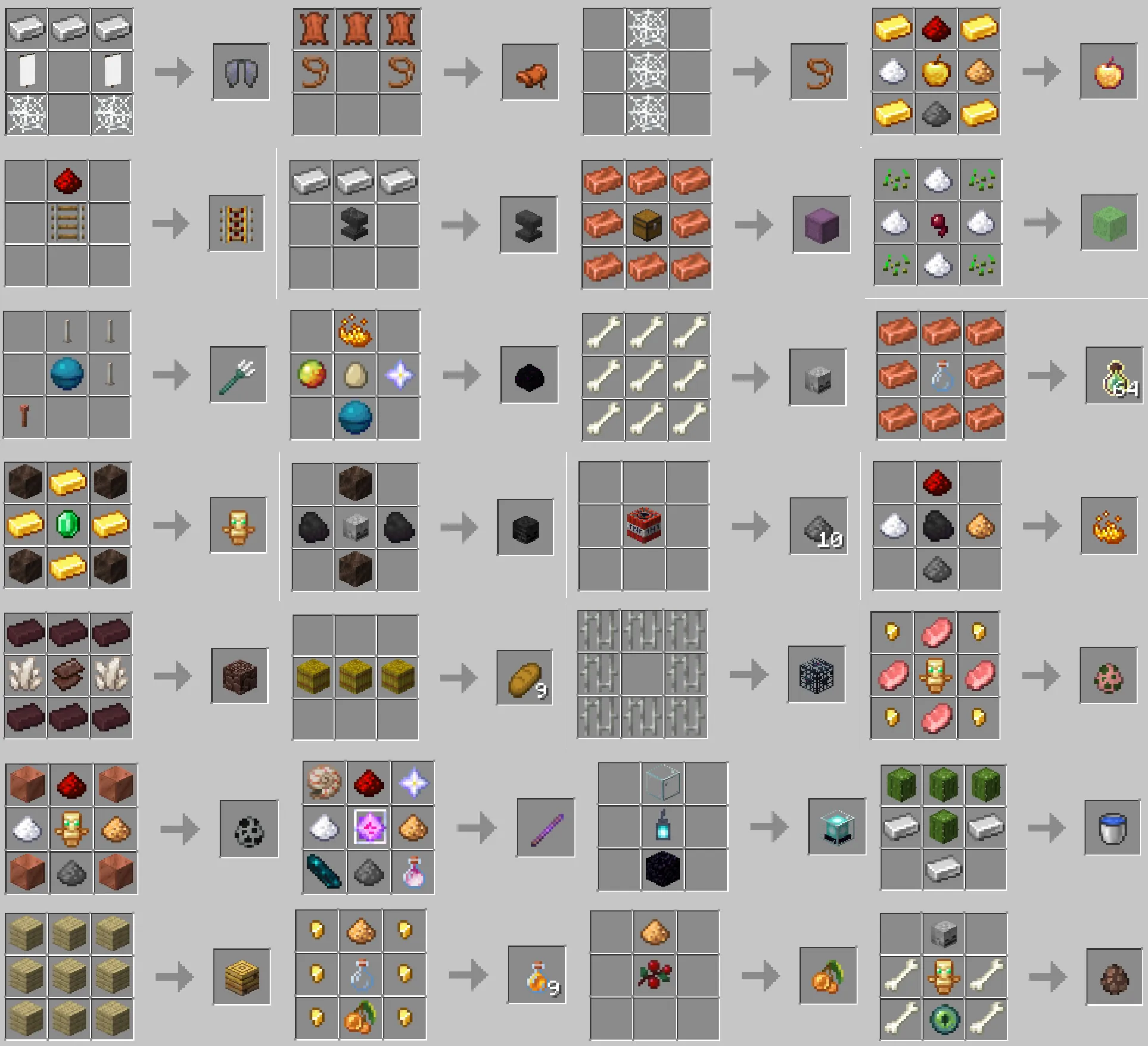 More Recipes — скриншот 4 (Текстуры, Minecraft)