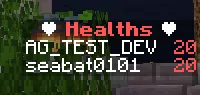Health Indicator (Now with mobs) | Datapack — скриншот 6 (Кастомизации, Minecraft)