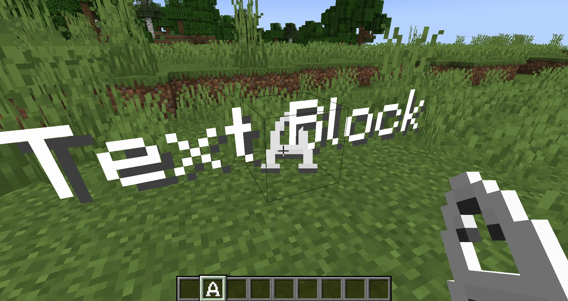 Text Block, Моды, Minecraft