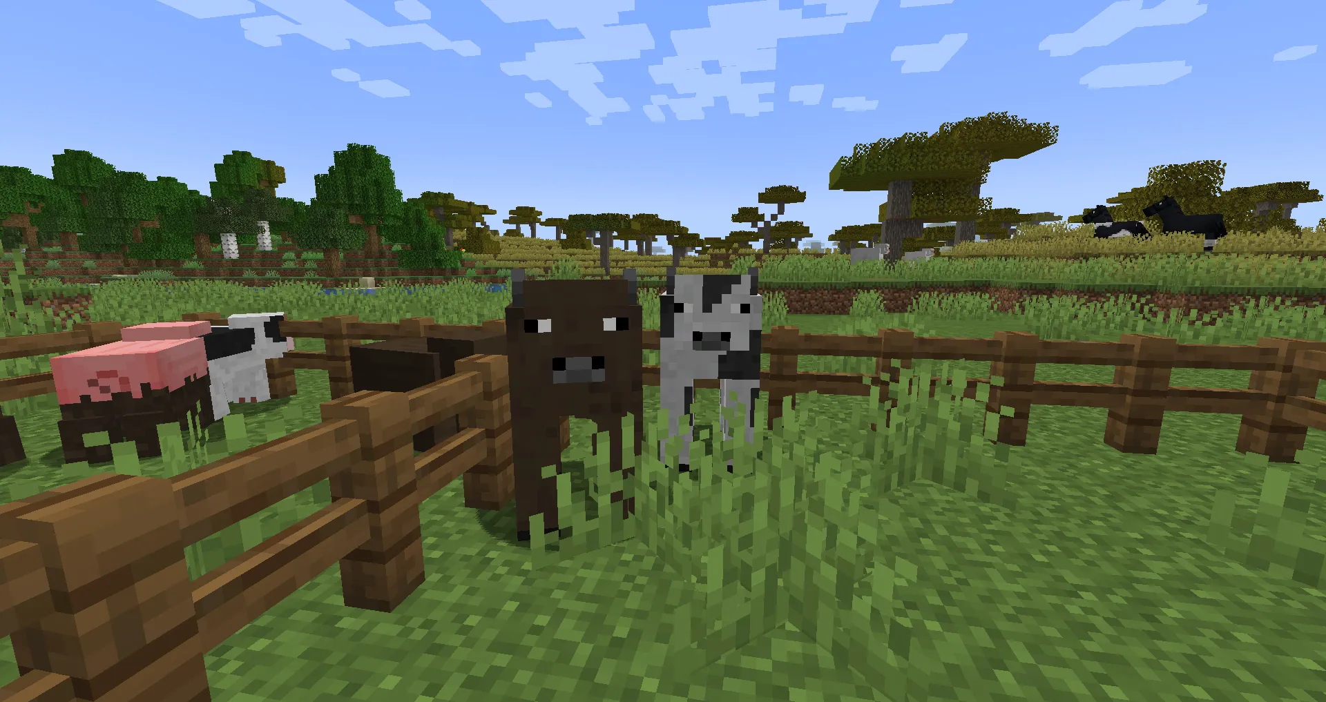 Pig & Cow Variations — скриншот 2 (Текстуры, Minecraft)
