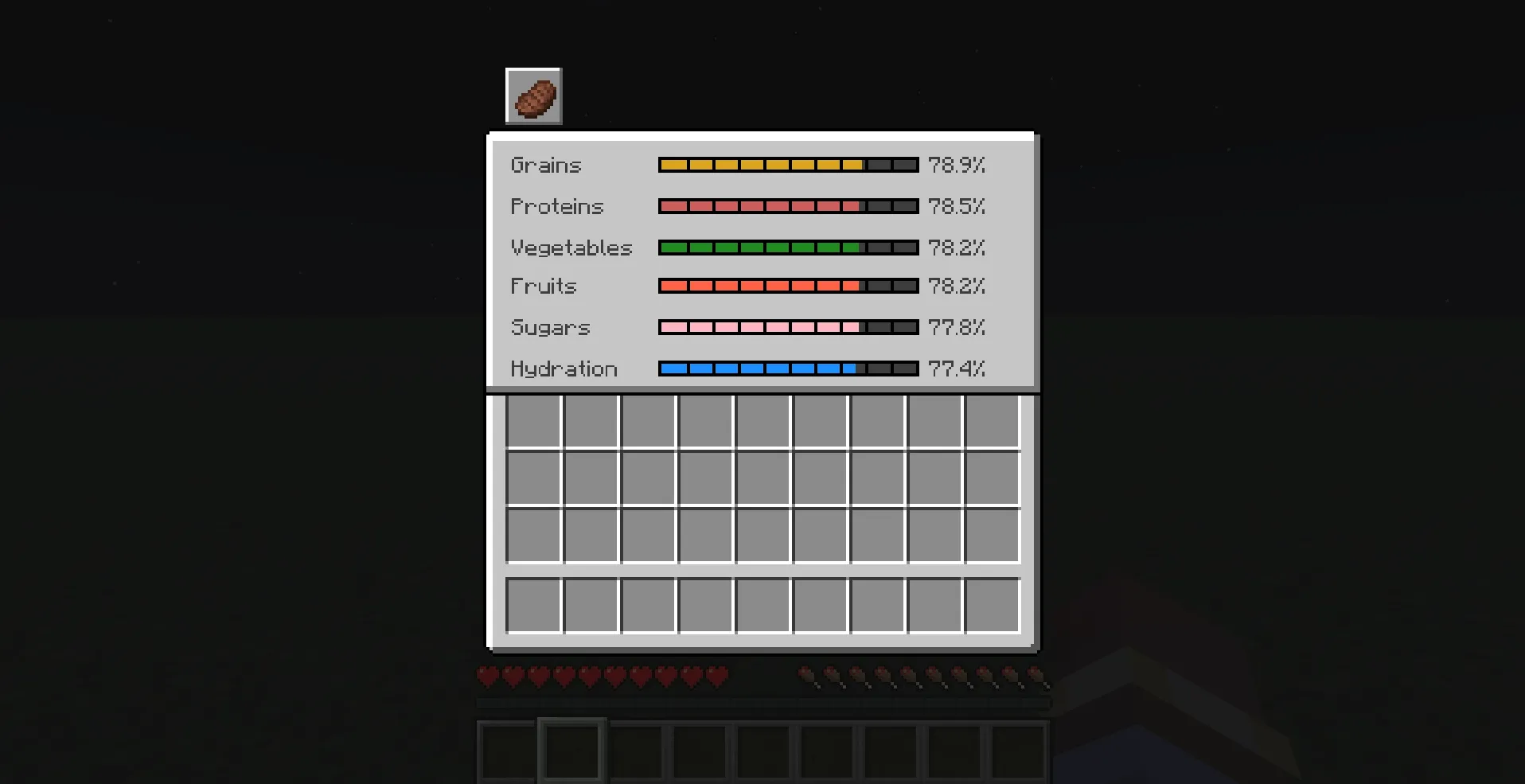 Easy Diet, Моды, Minecraft