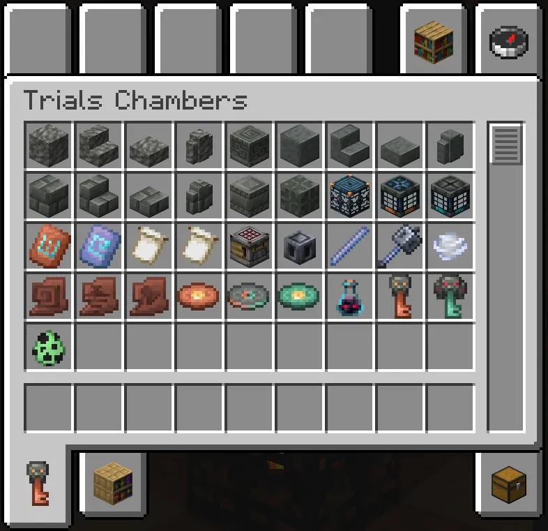 Trials Chambers [Backport], Моды, Minecraft