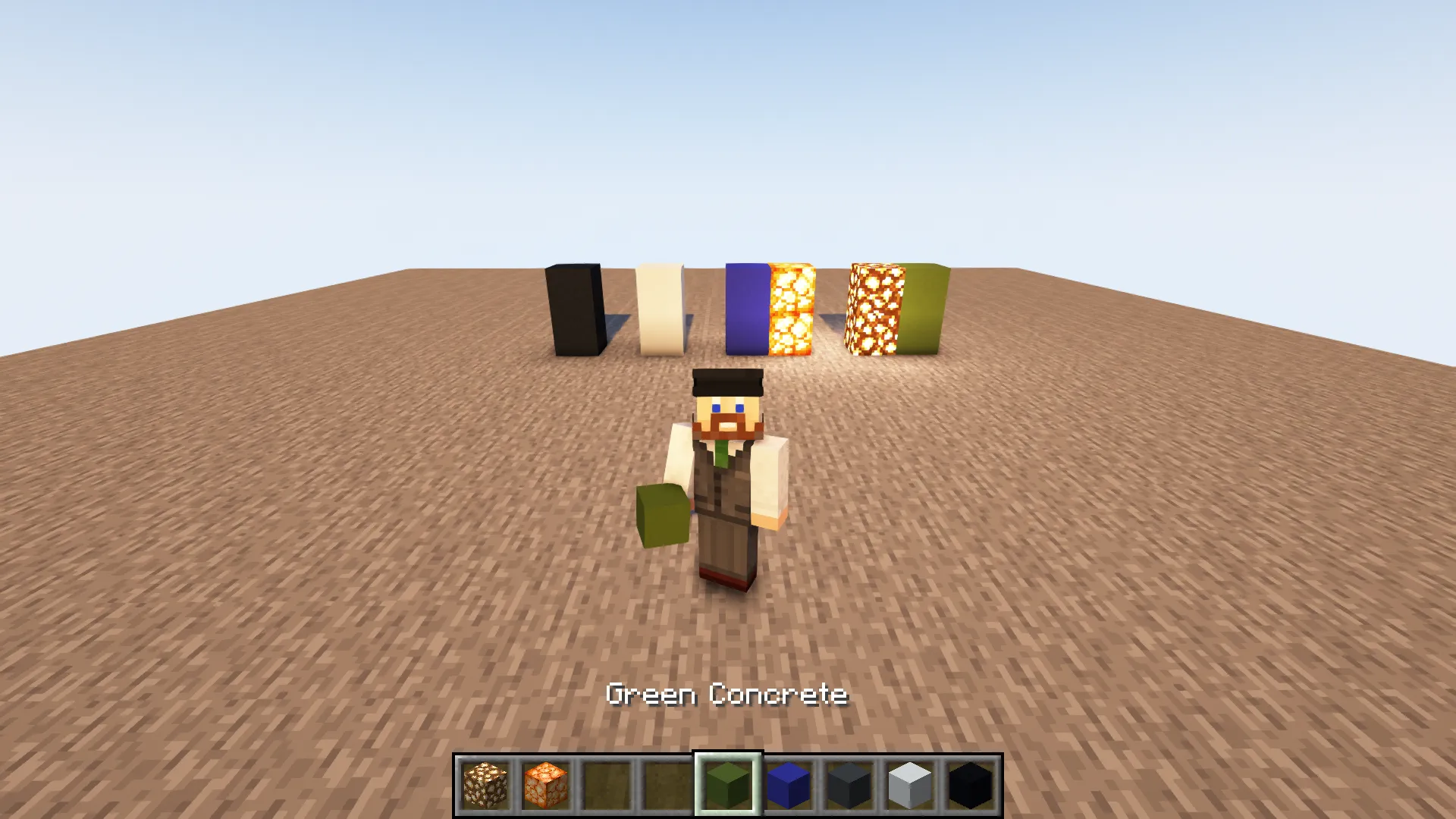 GreenBlue Screen, Текстуры, Minecraft