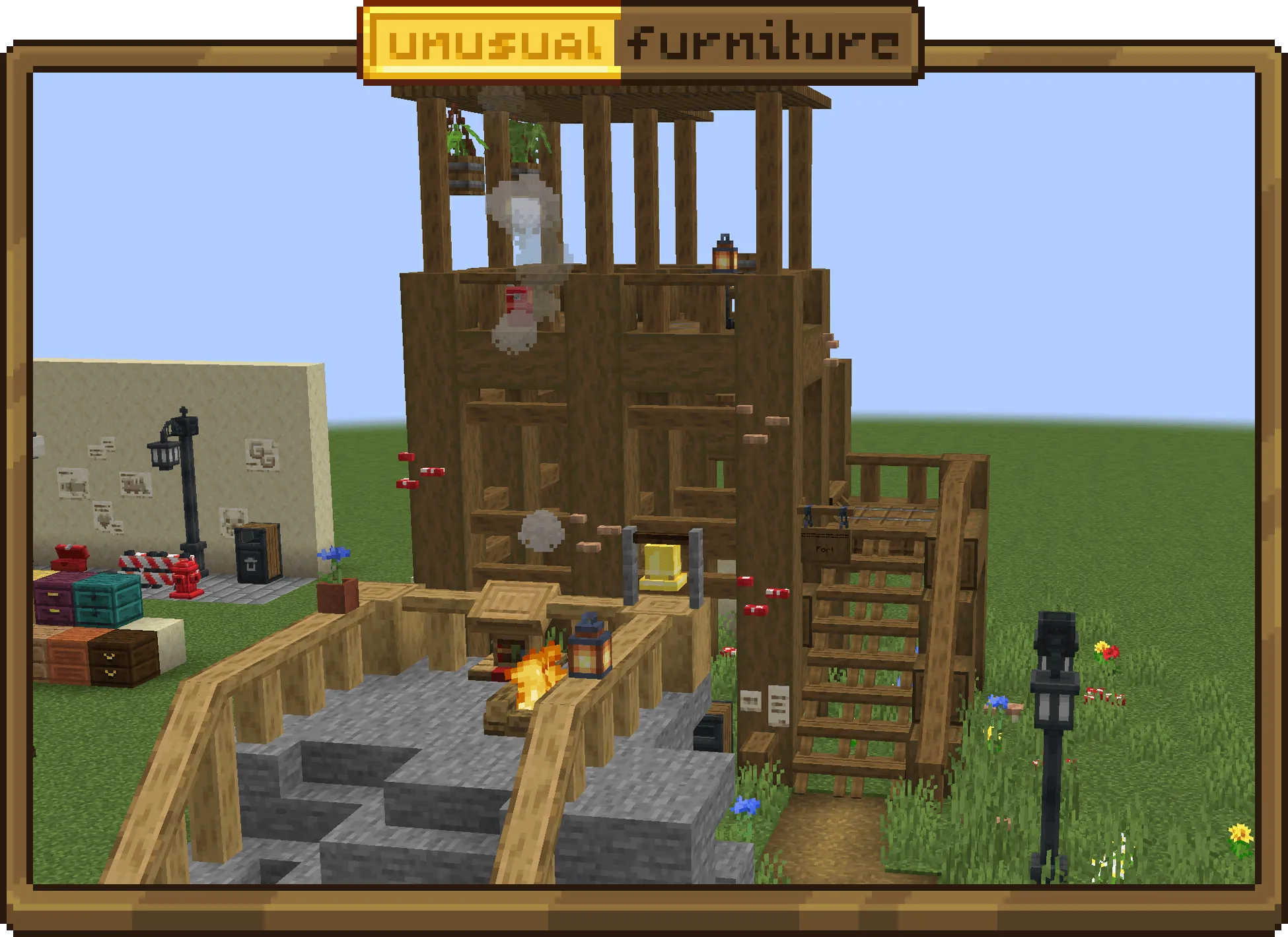 Unusual Furniture, Моды, Minecraft