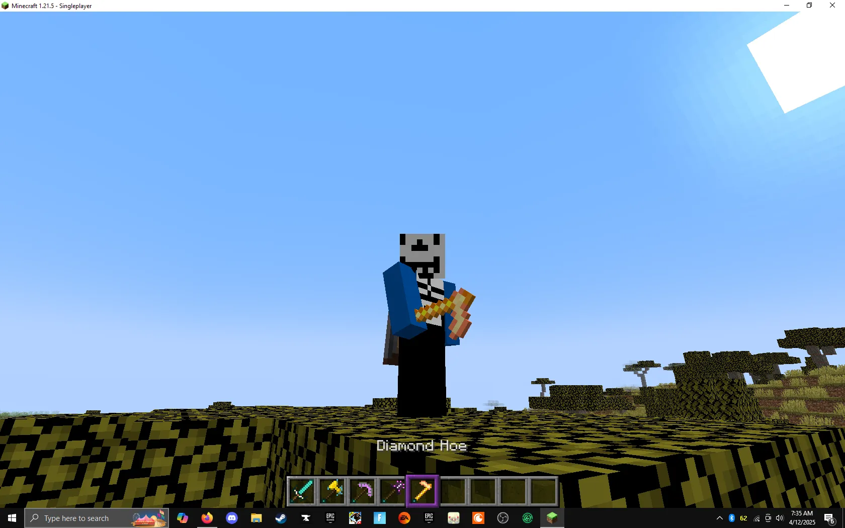 MCSM Enchanted Diamond tools — скриншот 1 (Текстуры, Minecraft)