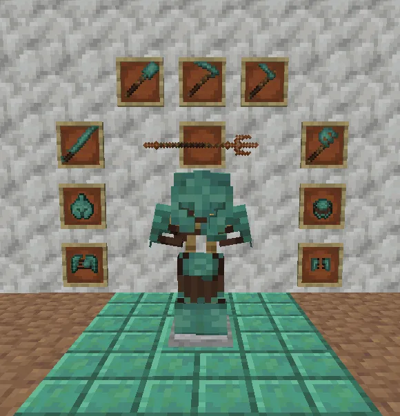 Ancient Copper Gear — скриншот 1 (Текстуры, Minecraft)