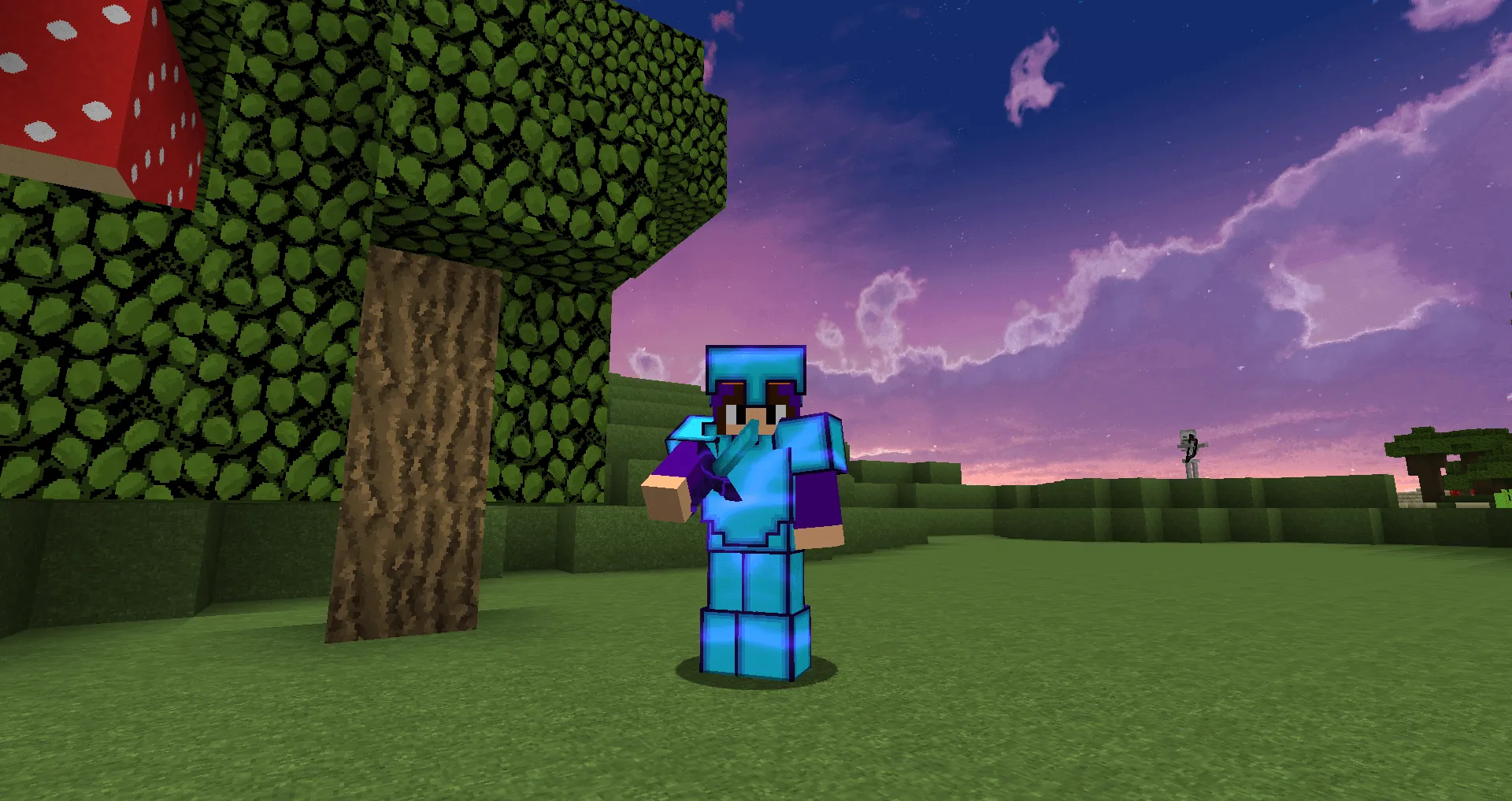 blue128 - v7remake [x128] — скриншот 6 (Текстуры, Minecraft)