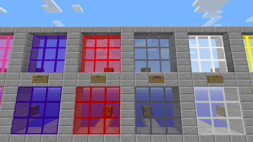 TheShockerVI's Vibrant Custom Glass 1.8 — скриншот 6 (Текстуры, Minecraft)