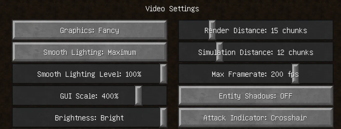 Optiscale — скриншот 1 (Моды, Minecraft)