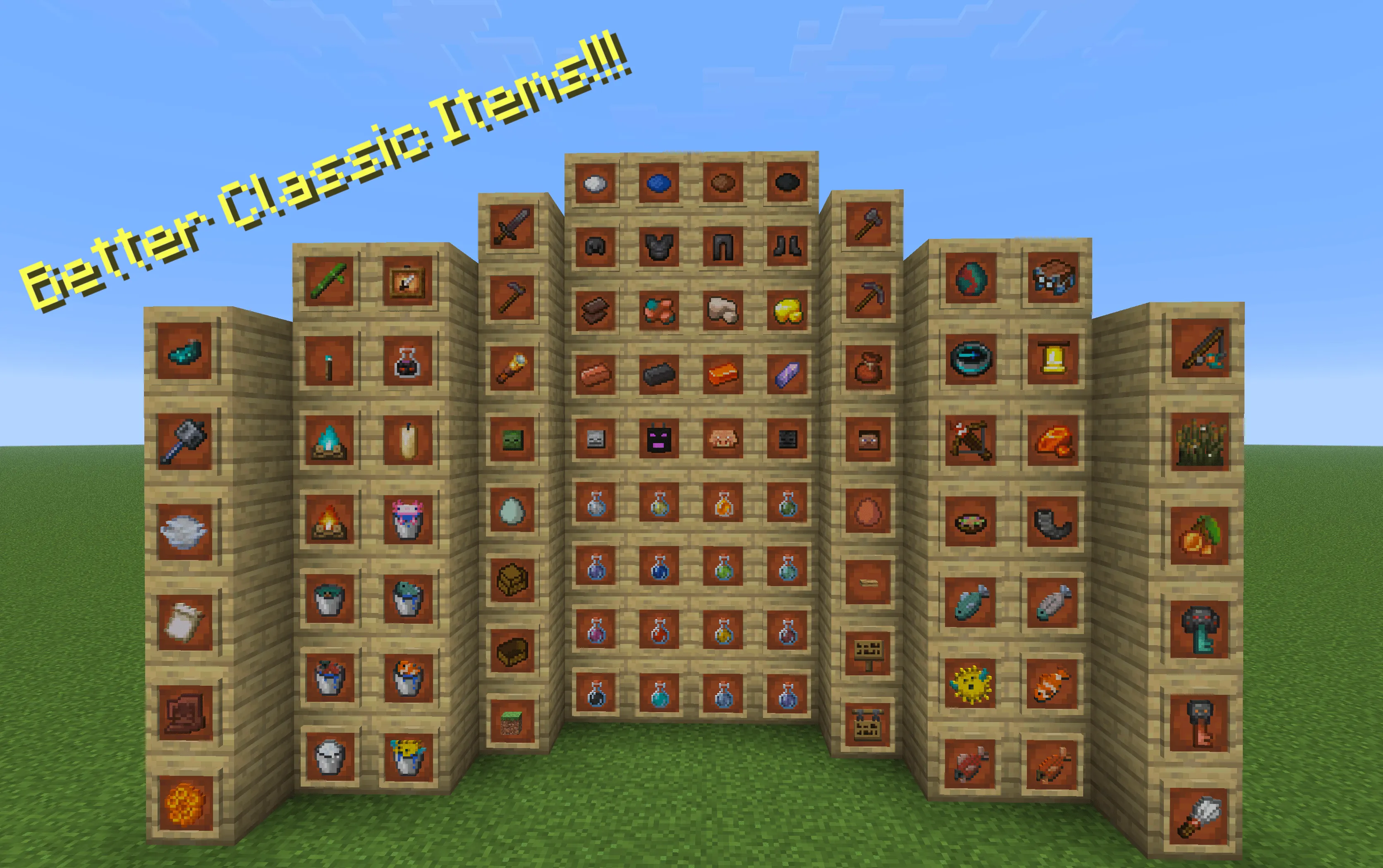 Programmer Art Revived — скриншот 2 (Текстуры, Minecraft)